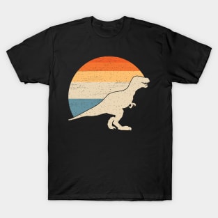 Dinosaur Vintage Sunset T-Shirt